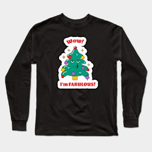 Fabulous Christmas Tree Long Sleeve T-Shirt